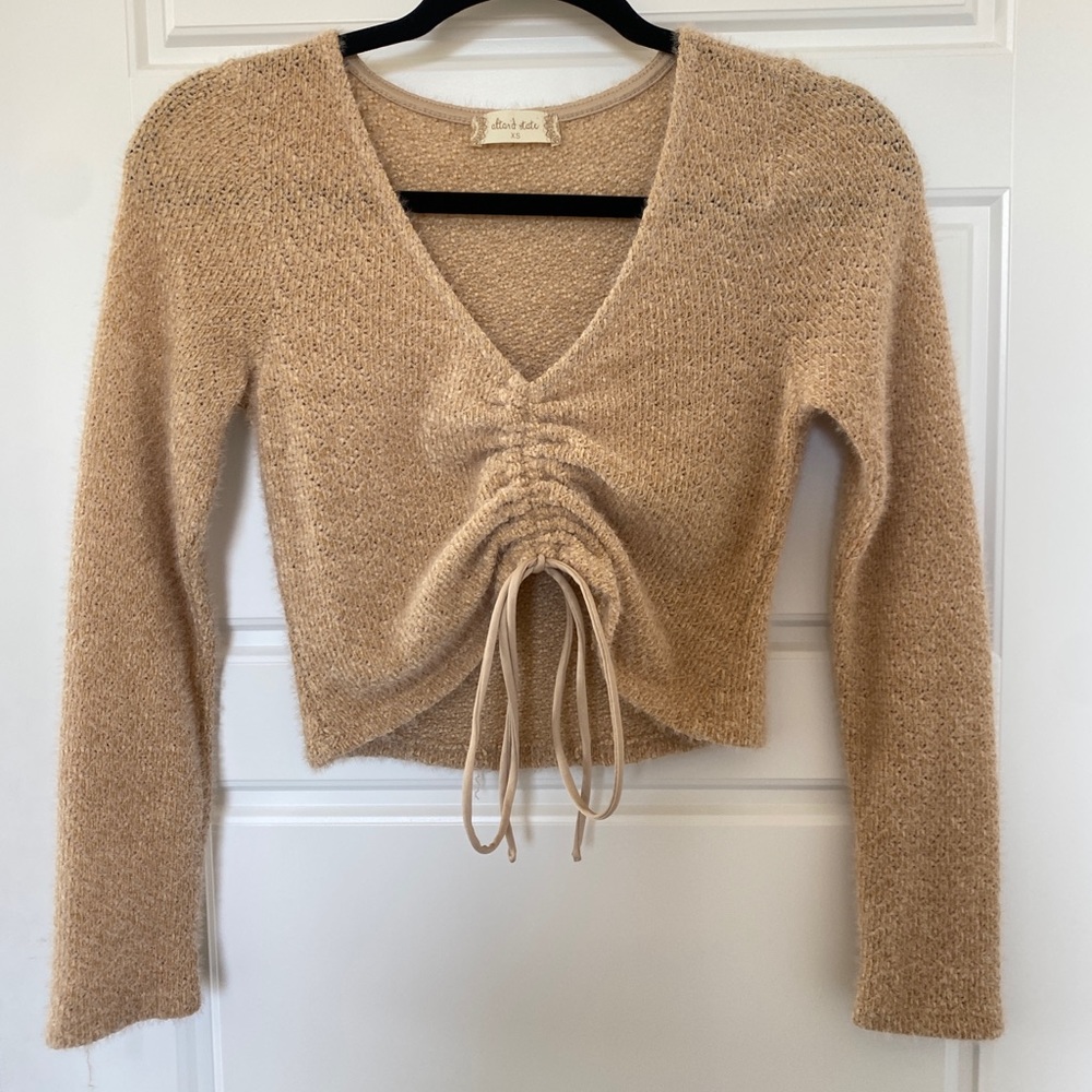 Light brown soft adjustable top!
